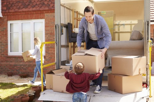 Houseremovalslondon team preparing a careful home move