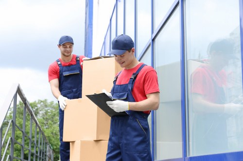 Office relocation planning for a London business move
