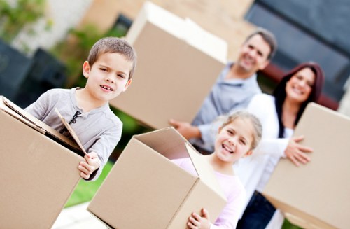 Planning and logistics for a house move in London