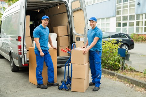 Van-based moving service for flats and small office relocations
