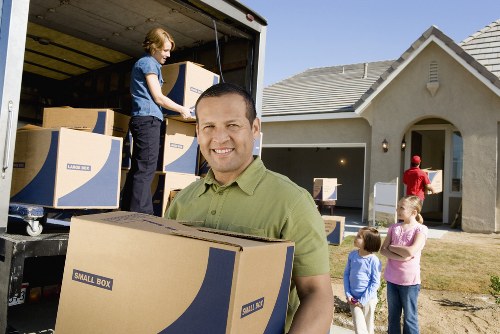 Careful handling of office equipment during a move