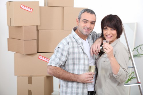 Removal van loading for a residential move in Houseremovalslondon